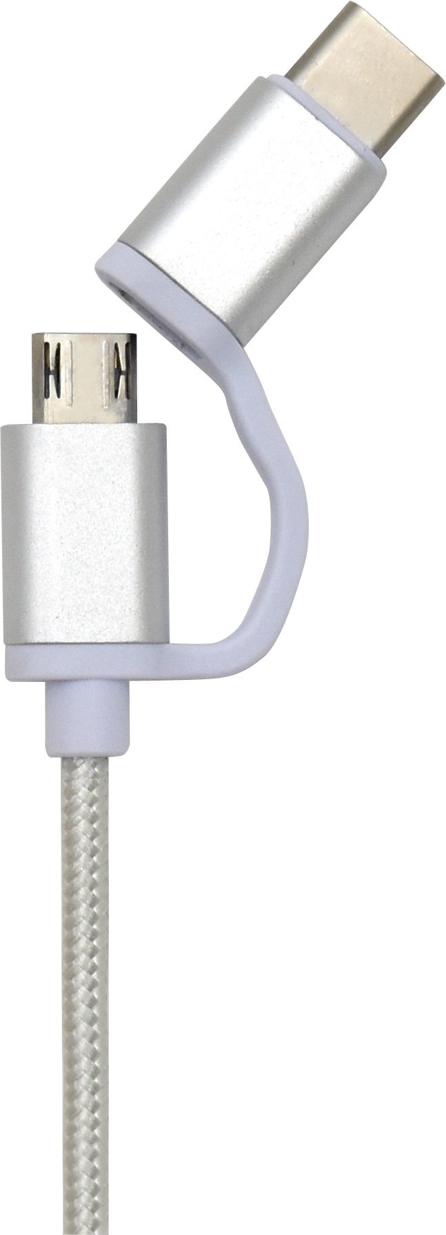 Amazon | PLATA 2in1 2種類端子 マルチ 充電 転送 ケーブル 1本で